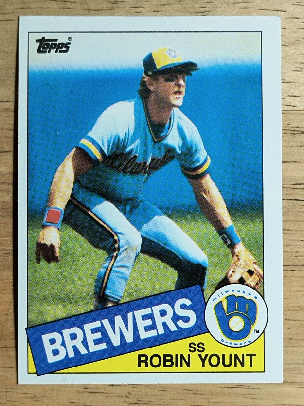 1985 Topps #340 Robin Yount