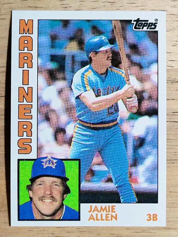 1984 Topps #744 Jamie Allen