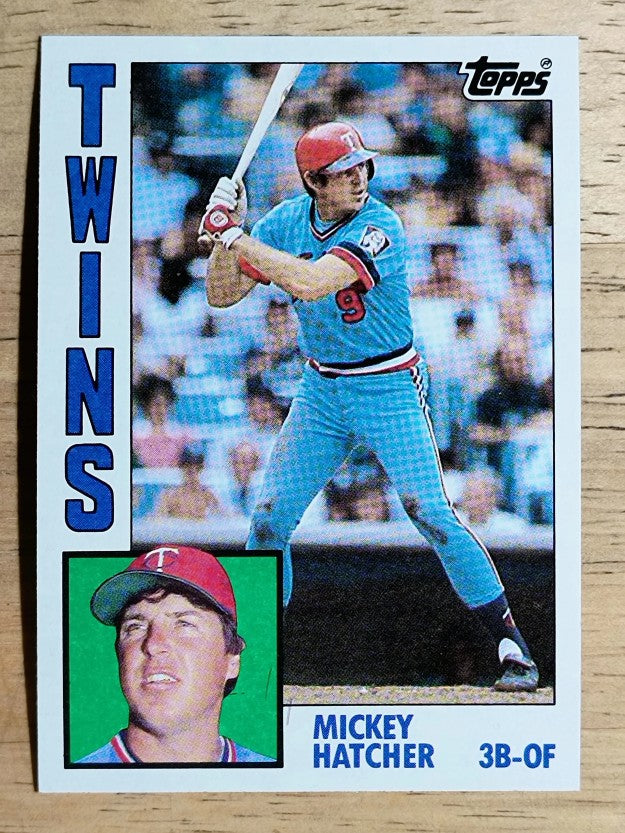 1984 Topps #746 Mickey Hatcher