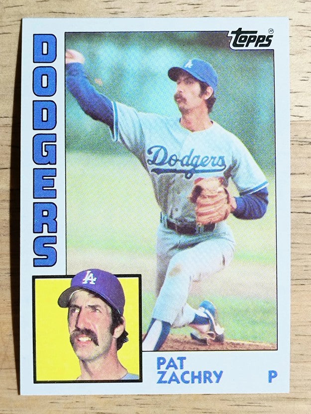 1984 Topps #747 Pat Zachry