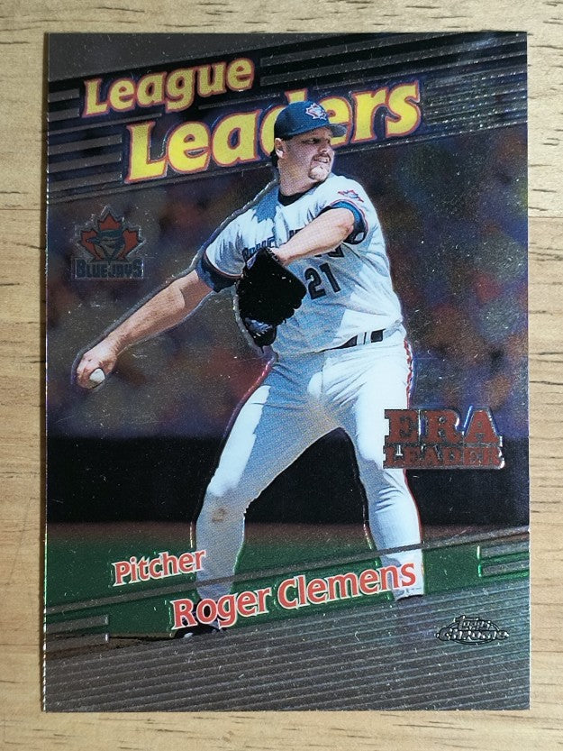 1999 Topps Chrome #232 Roger Clemens LL