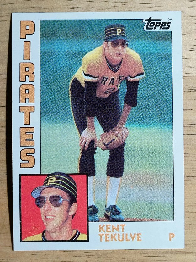 1984 Topps #754 Kent Tekulve