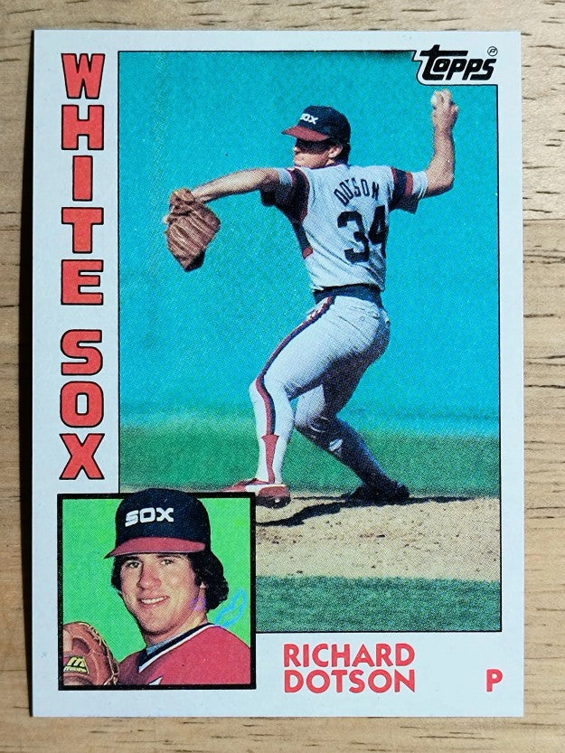 1984 Topps #759 Richard Dotson