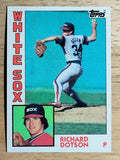 1984 Topps #759 Richard Dotson