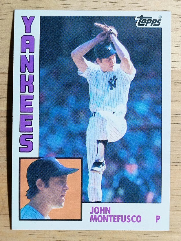 1984 Topps #761 John Montefusco