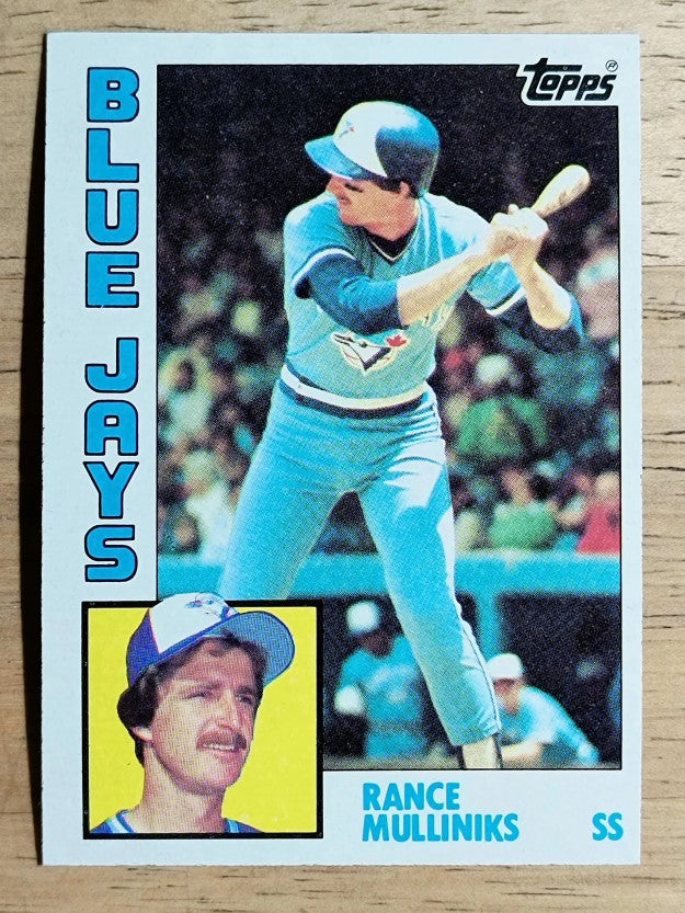 1984 Topps #762 Rance Mulliniks