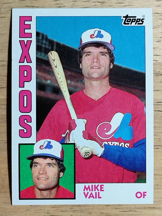 1984 Topps #766 Mike Vail