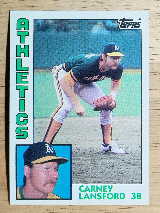 1984 Topps #767 Carney Lansford