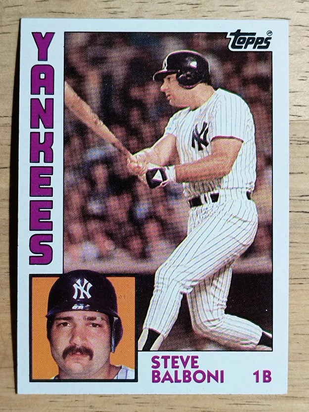 1984 Topps #782 Steve Balboni