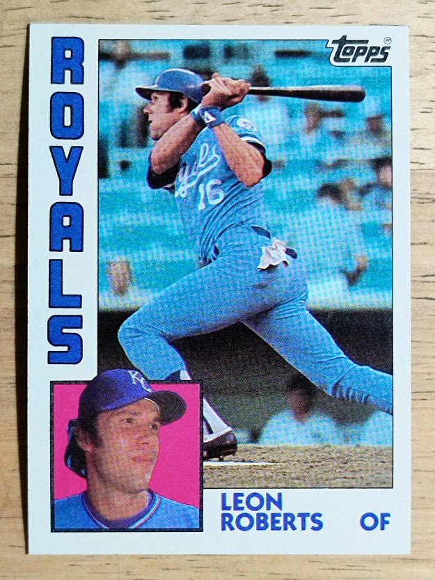 1984 Topps #784 Leon Roberts