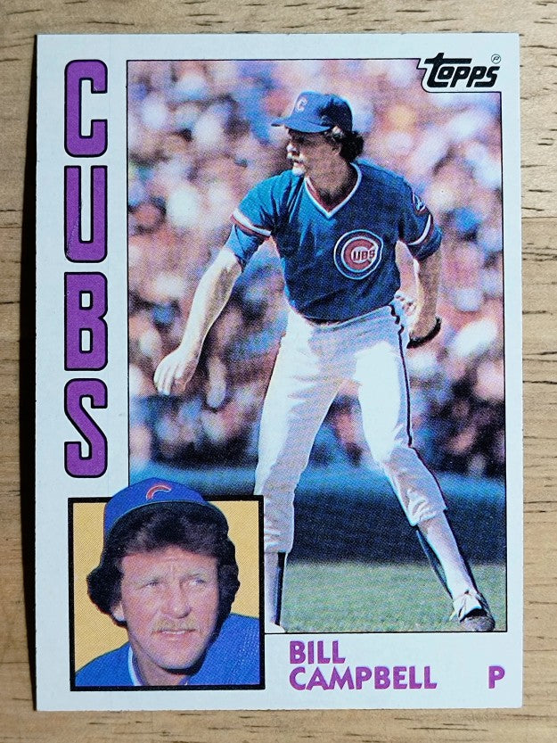 1984 Topps #787 Bill Campbell