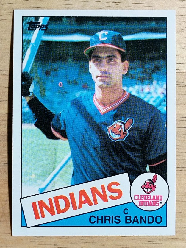 1985 Topps #14 Chris Bando