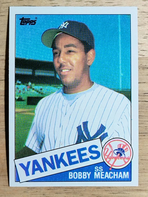 1985 Topps #16 Bobby Meacham