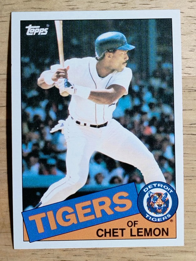 1985 Topps #20 Chet Lemon