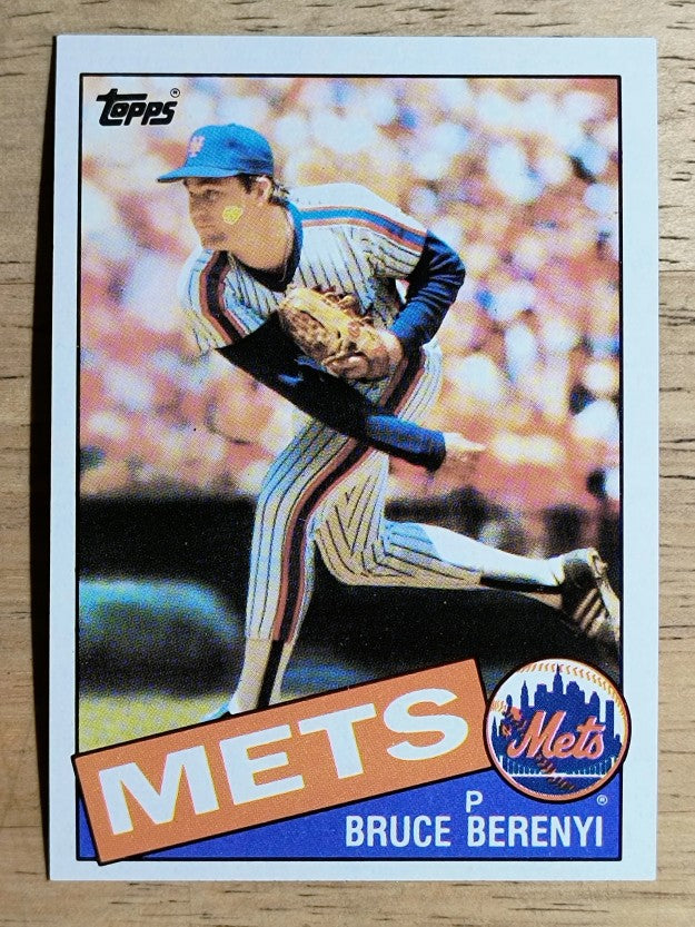 1985 Topps #27 Bruce Berenyi