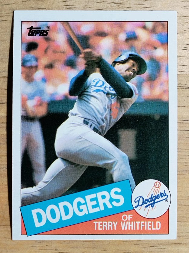1985 Topps #31 Terry Whitfield