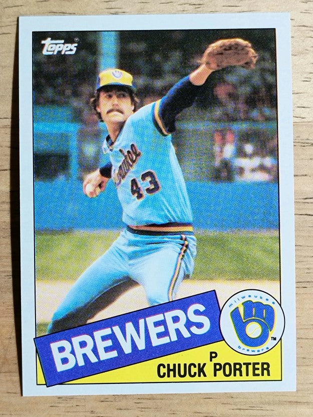 1985 Topps #32 Chuck Porter