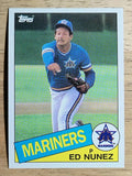 1985 Topps #34 Ed Nunez