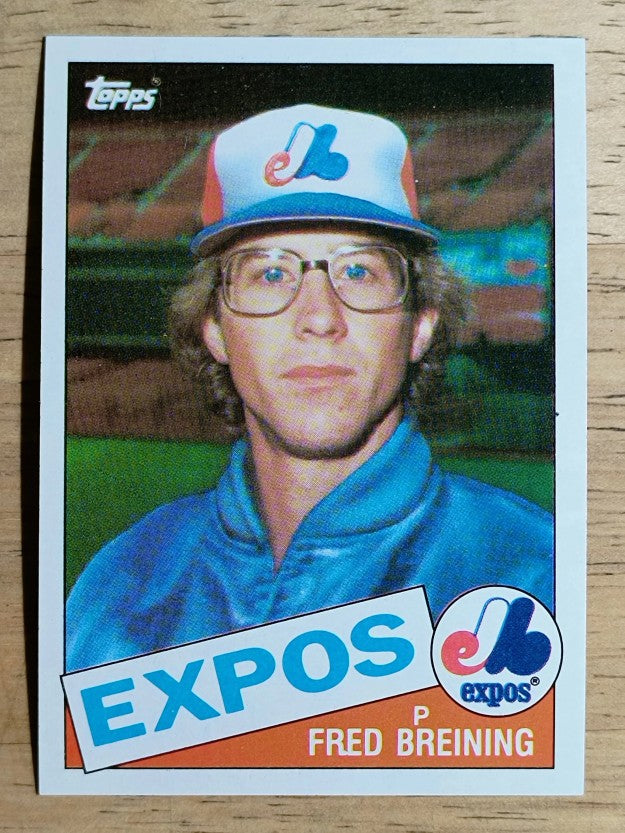 1985 Topps #36 Fred Breining
