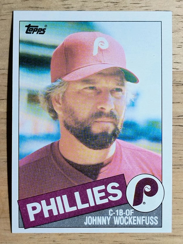 1985 Topps #39 John Wockenfuss