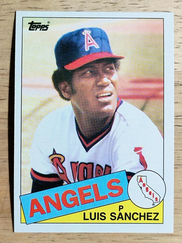 1985 Topps #42 Luis Sanchez