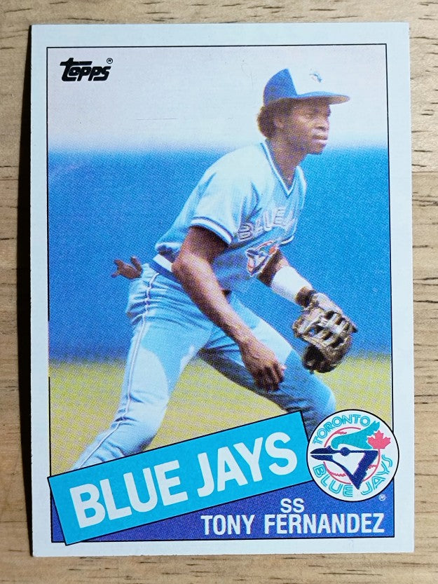 1985 Topps #48 Tony Fernandez