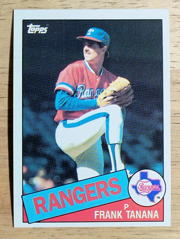 1985 Topps #55 Frank Tanana