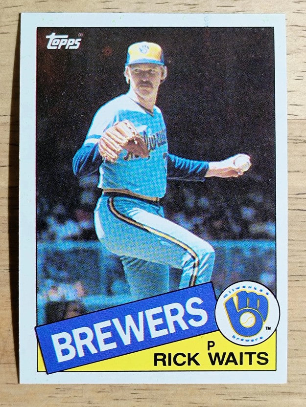 1985 Topps #59 Rick Waits