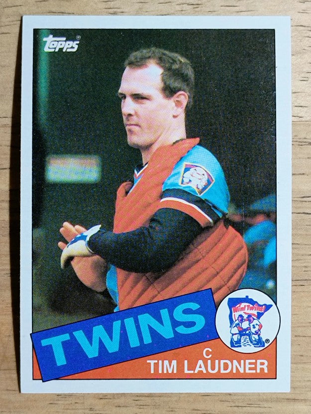 1985 Topps #71 Tim Laudner