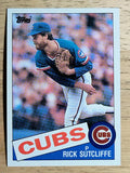 1985 Topps #72 Rick Sutcliffe