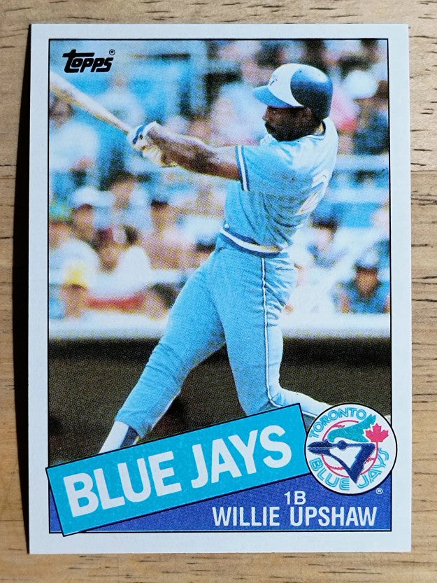 1985 Topps #75 Willie Upshaw