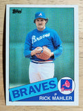1985 Topps #79 Rick Mahler