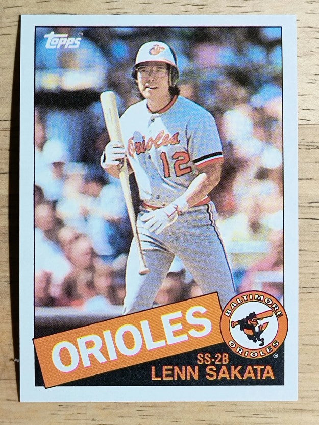 1985 Topps #81 Lenn Sakata