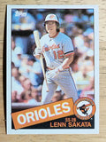 1985 Topps #81 Lenn Sakata