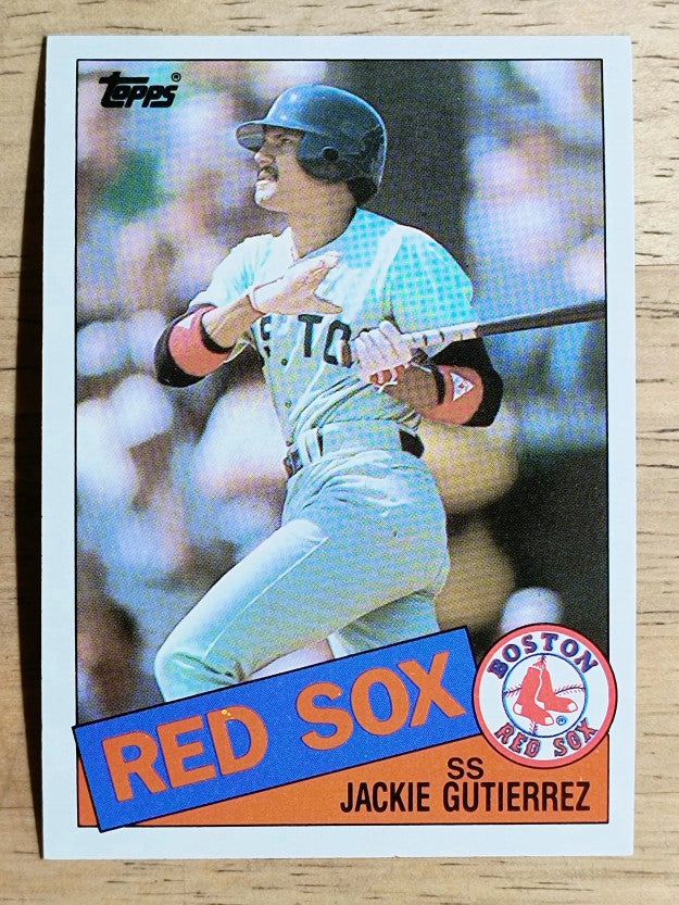 1985 Topps #89 Jackie Gutierrez