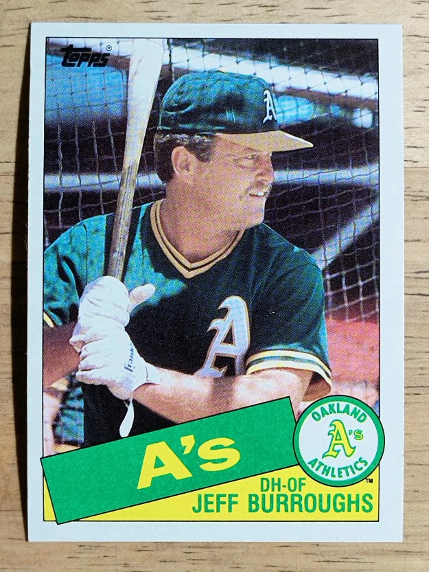 1985 Topps #91 Jeff Burroughs