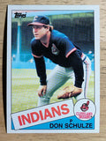 1985 Topps #93 Don Schulze