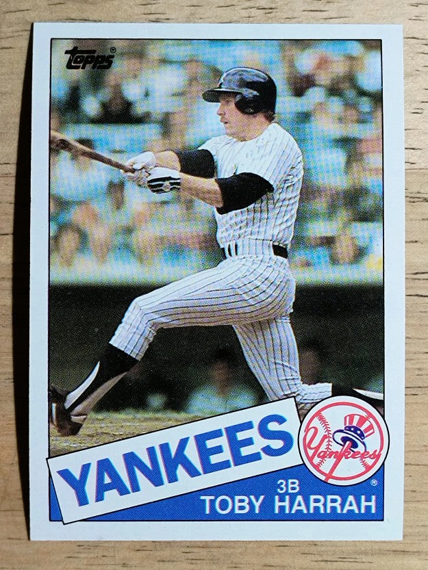 1985 Topps #94 Toby Harrah