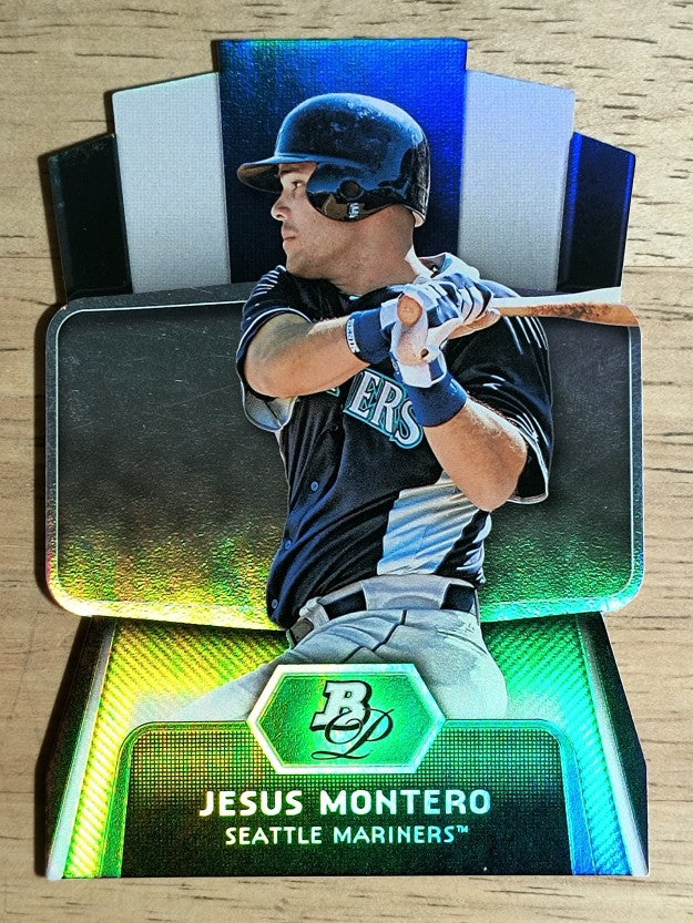 2012 Bowman Platinum Cutting Edge Stars #JMO Jesus Montero