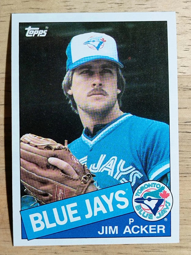 1985 Topps #101 Jim Acker