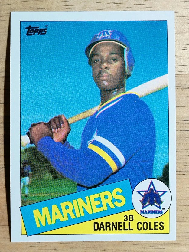 1985 Topps #108 Darnell Coles