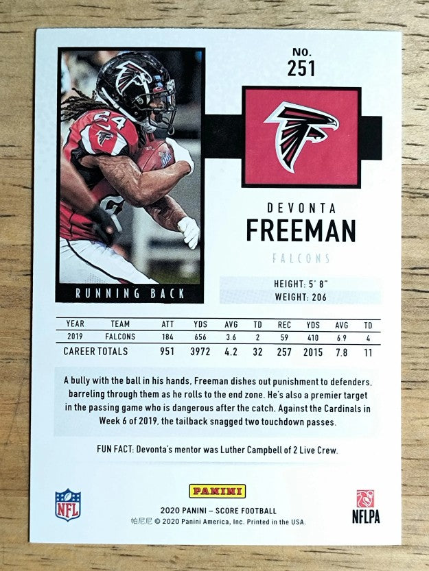 2020 Score #251 Devonta Freeman