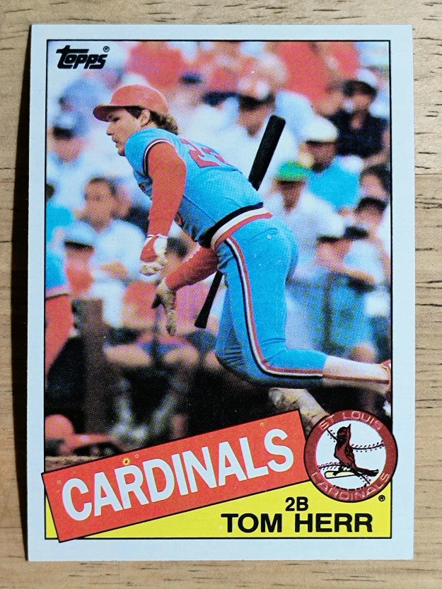 1985 Topps #113 Tom Herr