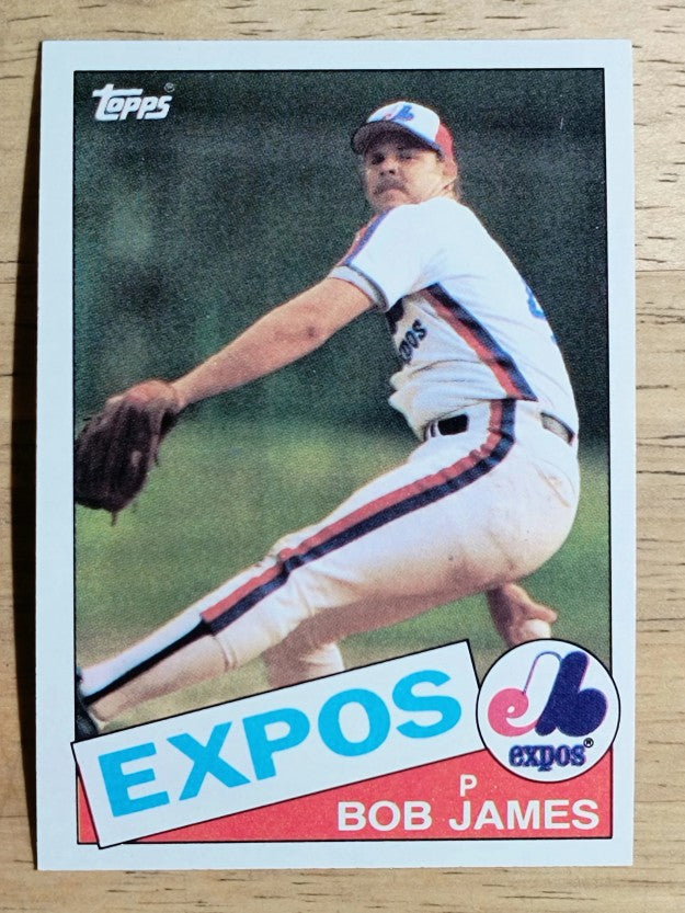 1985 Topps #114 Bob James