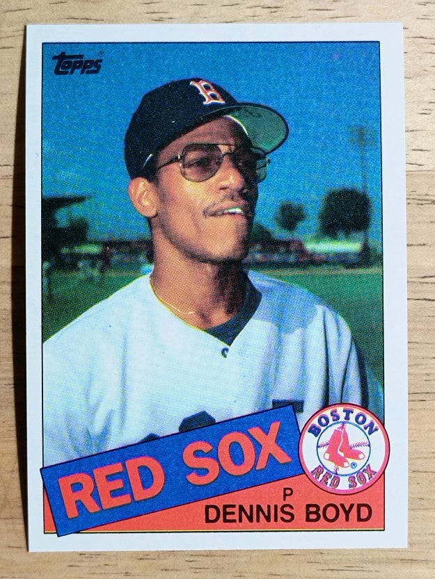 1985 Topps #116 Dennis Boyd