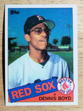 1985 Topps #116 Dennis Boyd