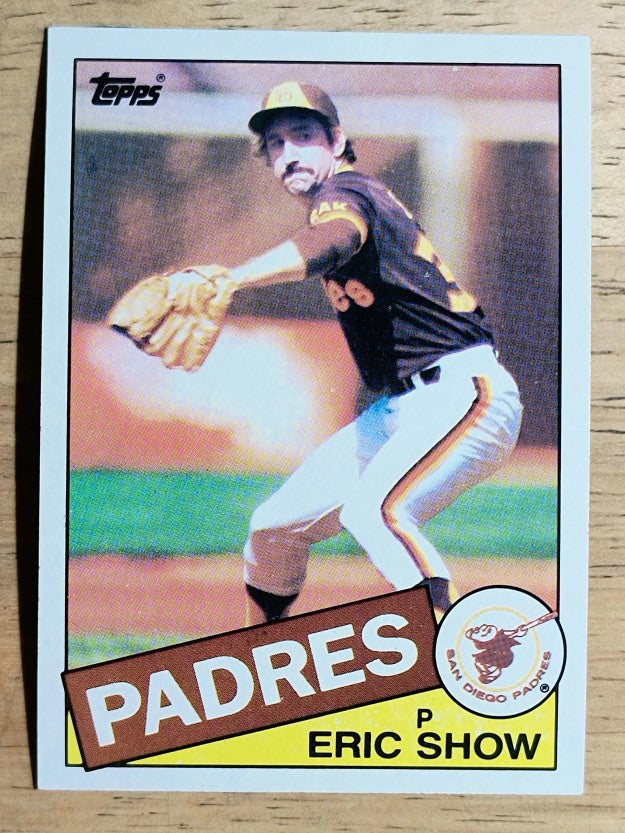 1985 Topps #118 Eric Show