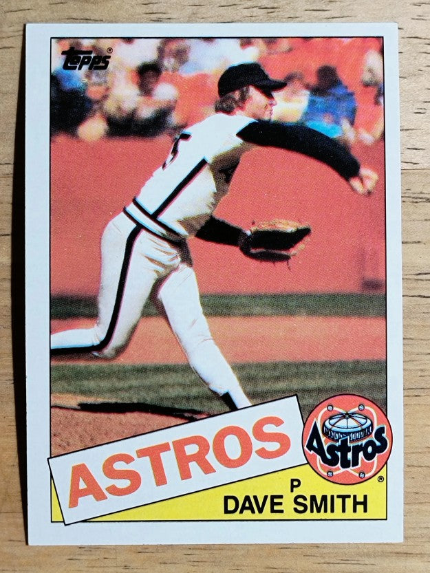 1985 Topps #123 Dave Smith