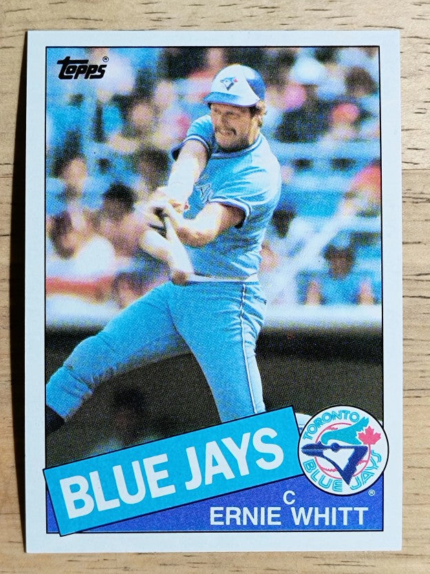 1985 Topps #128 Ernie Whitt