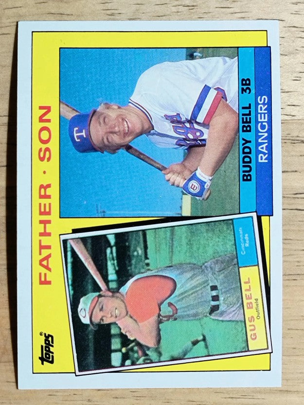 1985 Topps #131 Buddy/Gus Bell FS